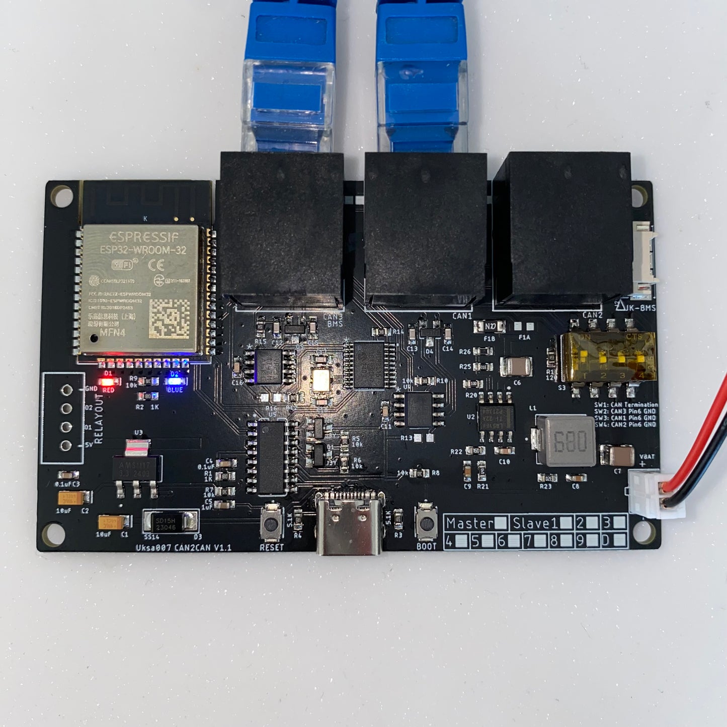 iBMS used for CAN battery Multi-BMS